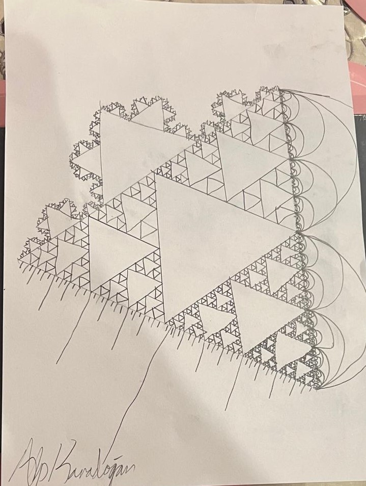 Alp Karadoğan Kağıt Karakalem 21×29