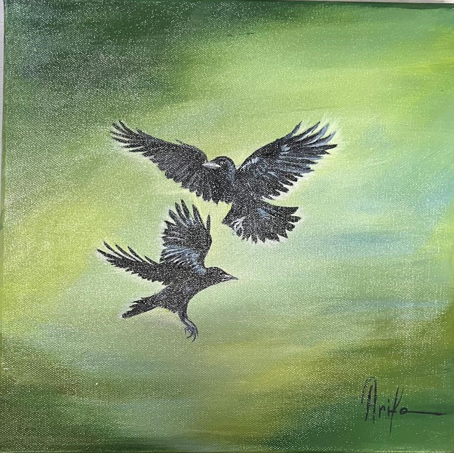 Arife Düz Tual Akrilik 30×30 (1)