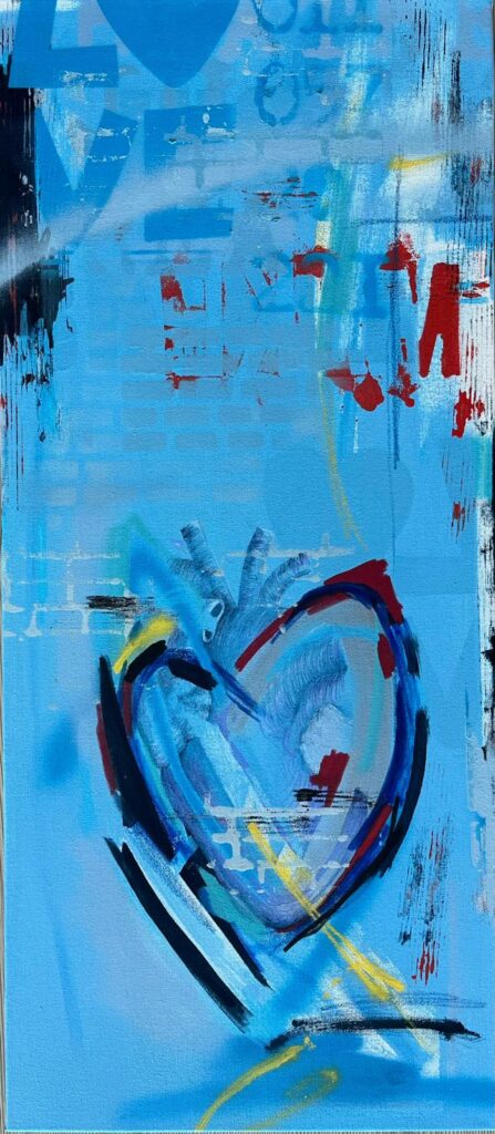 Ayşen Karakaya Tual Akrilik&Sprey 35×80 (1)