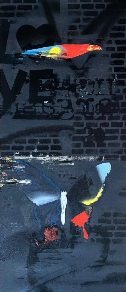 Ayşen Karakaya Tual Akrilik&Sprey 35×80 (3)