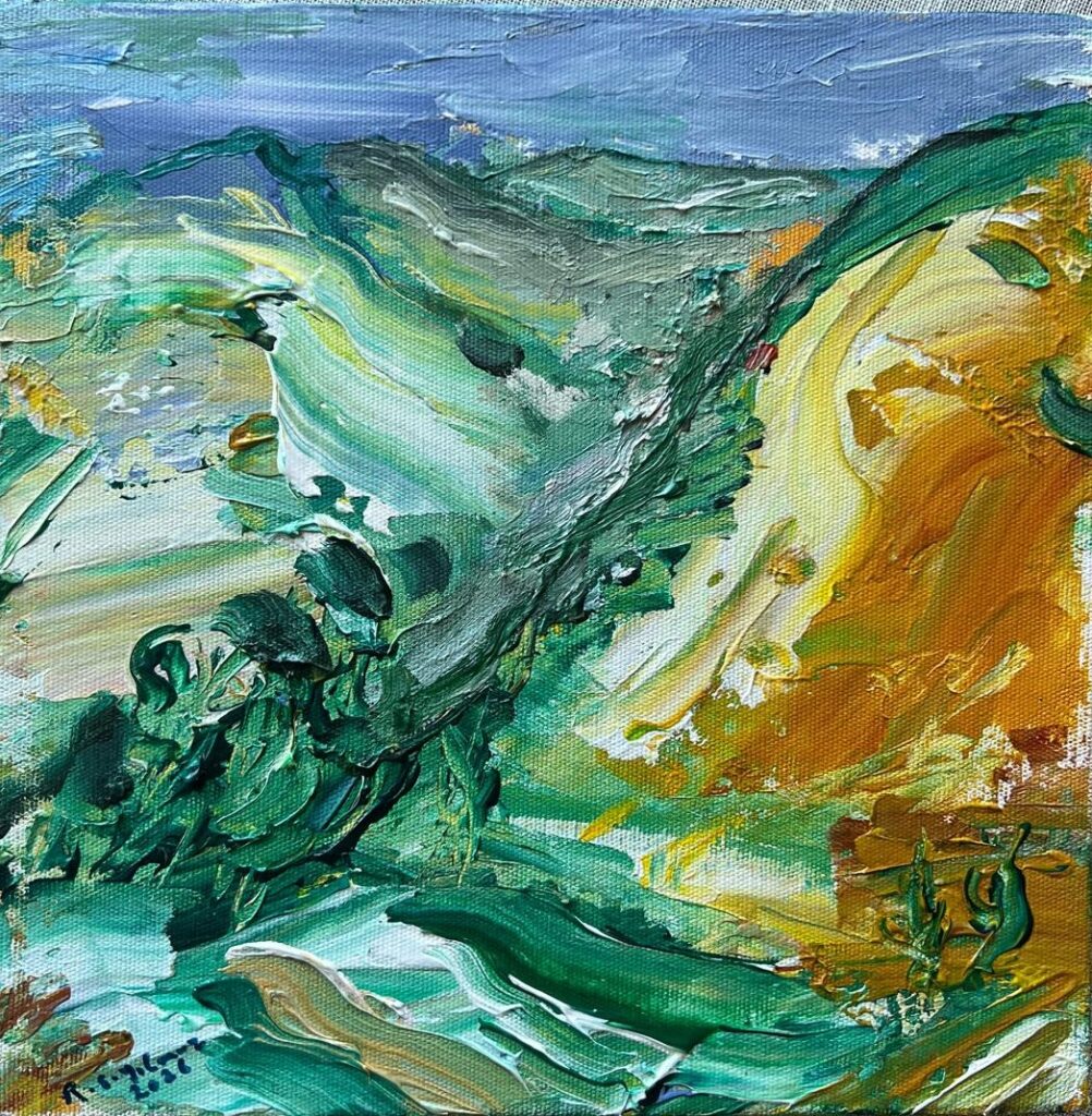 Ruşen Eşref Yılmaz Tual Yağlıboya 25×25 (1)