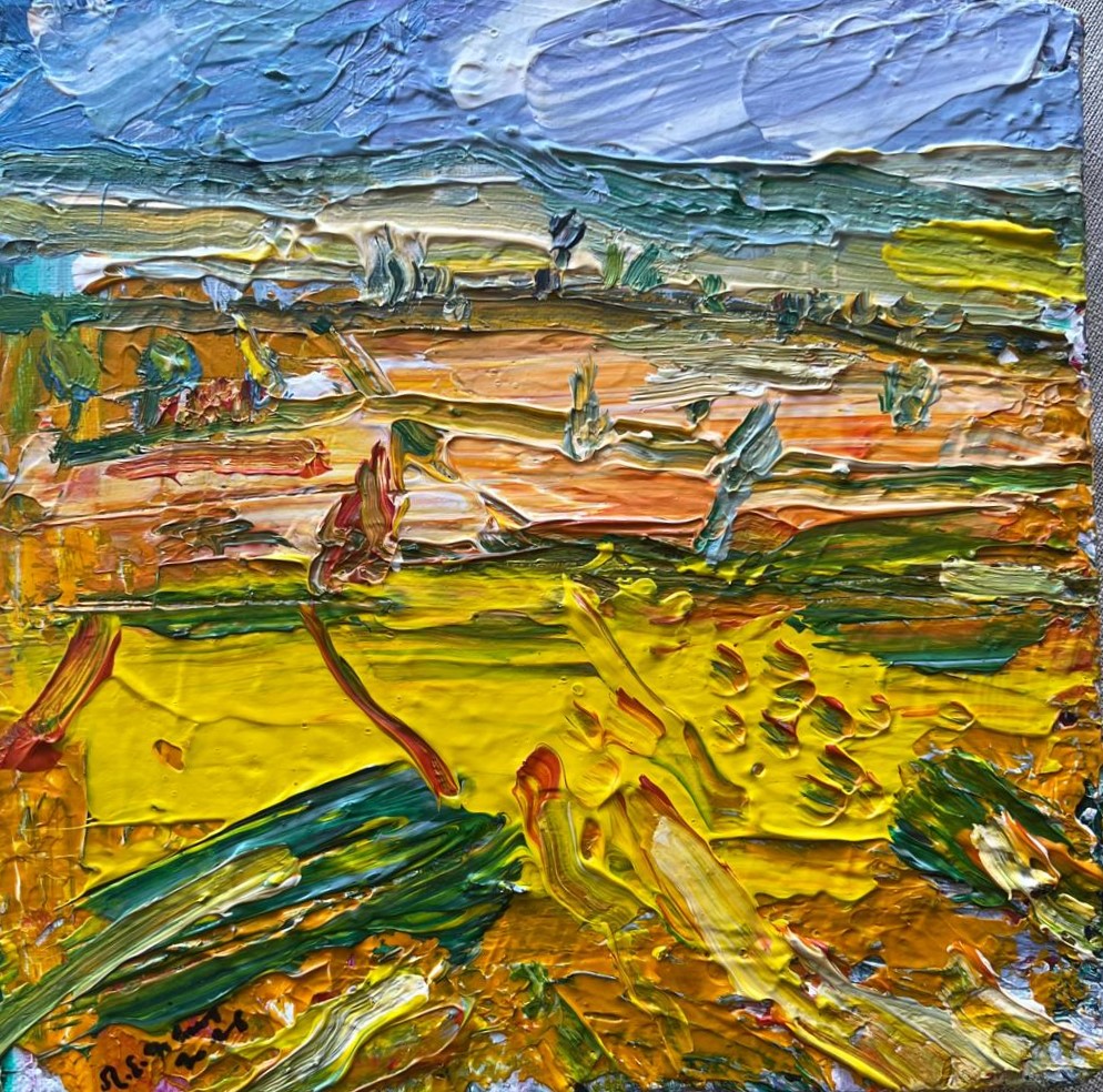 Ruşen Eşref Yılmaz Tual Yağlıboya 25×25 (5)