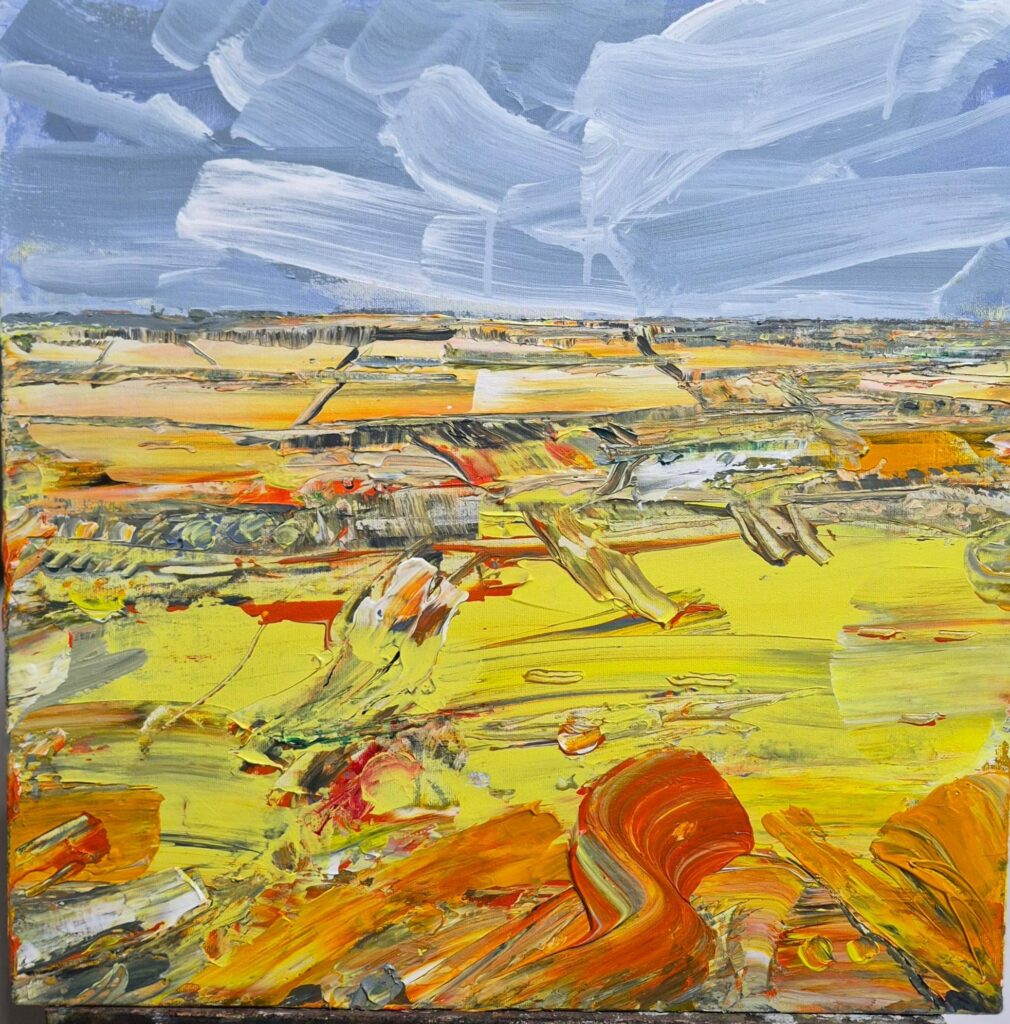 Ruşen Eşref Yılmaz Tual Yağlıboya 50×50