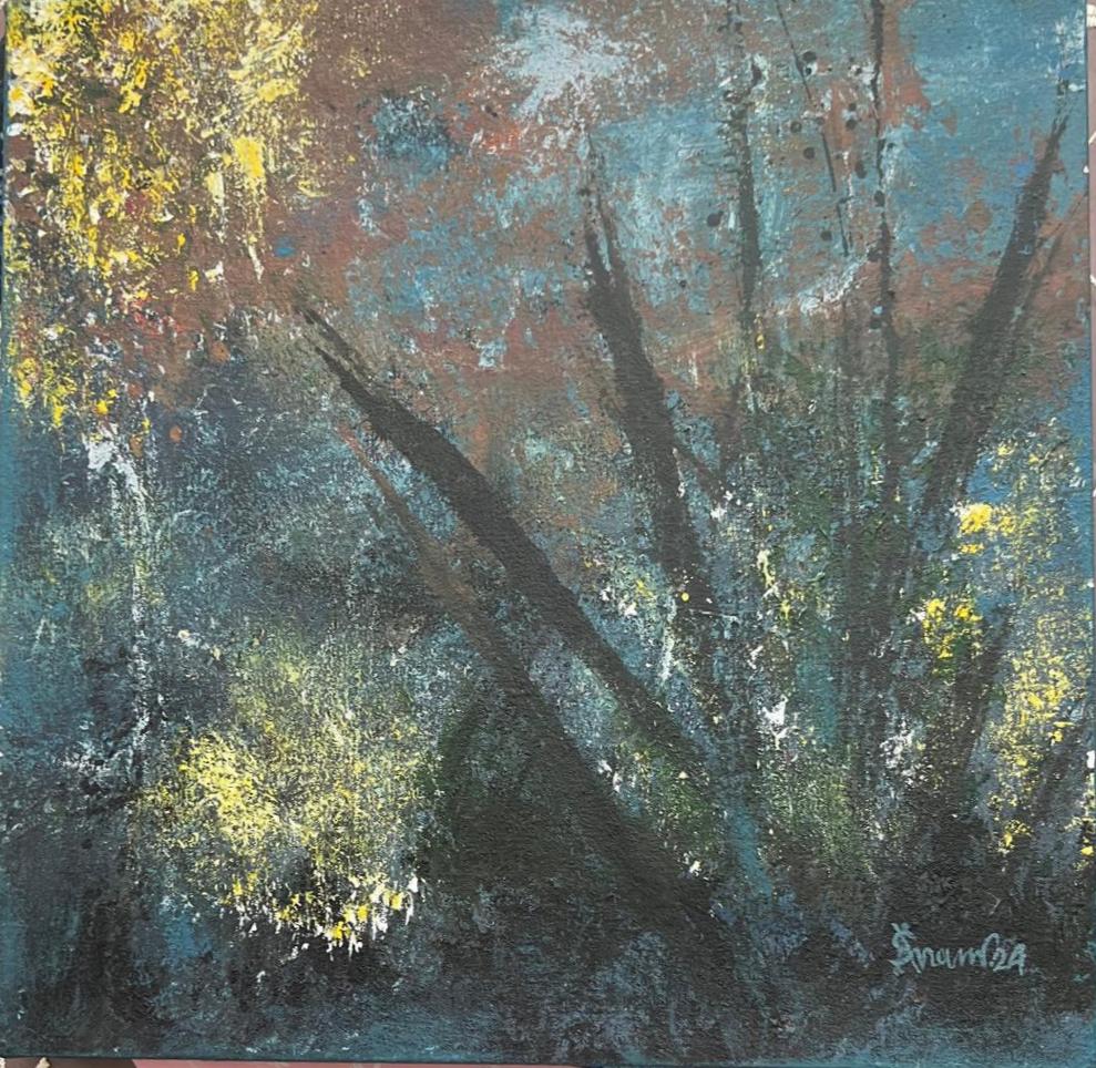 Shamina Anam Poly Tual Yağlıboya 30×30